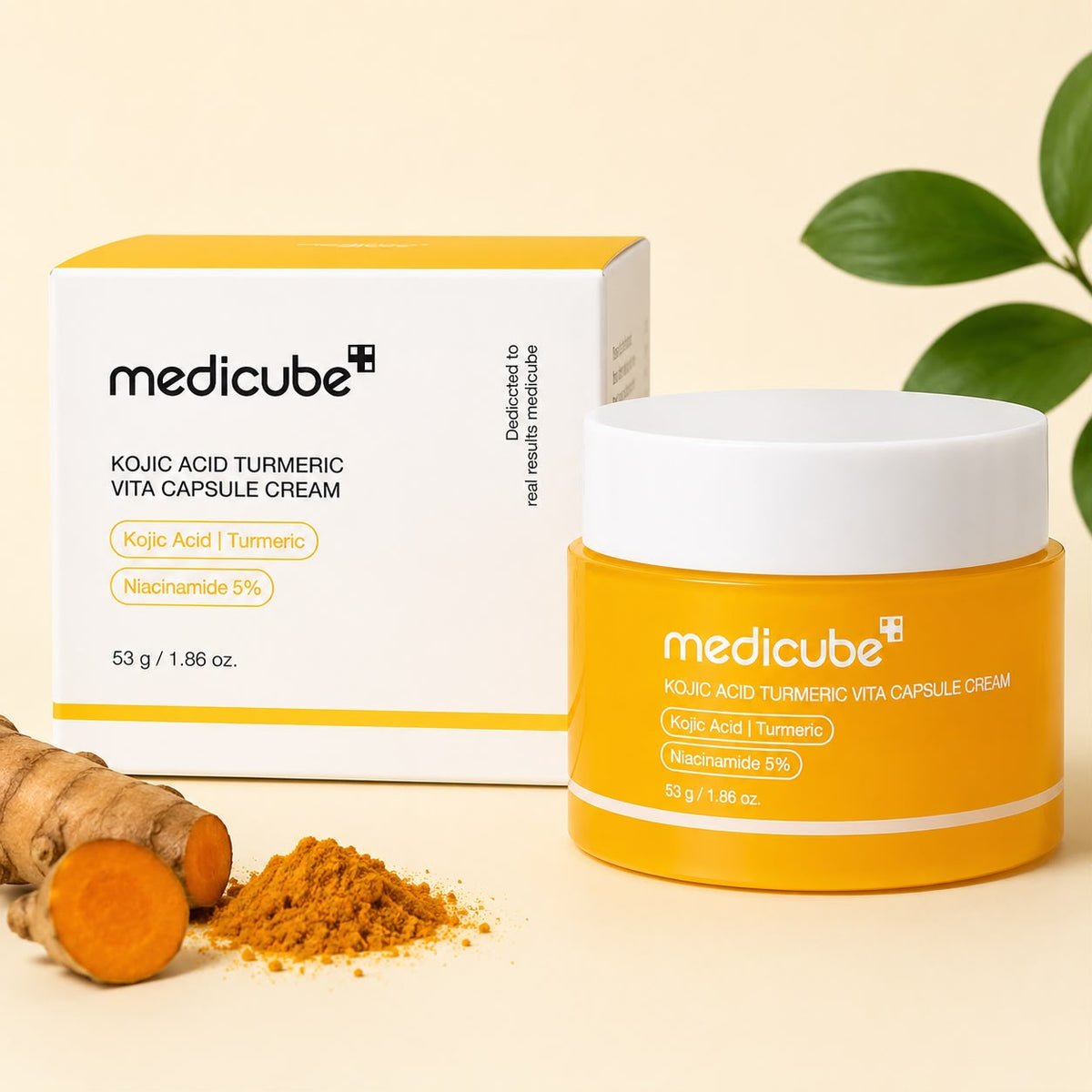 Medicube Kojic Acid Turmeric Vita Capsule Cream 53g