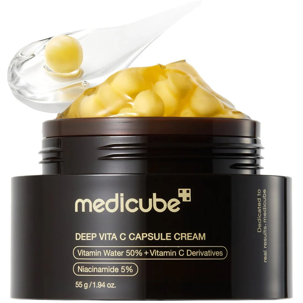 Medicube Deep Vita C Capsule Cream 55g | Vitamin C + 5% Niacinamide