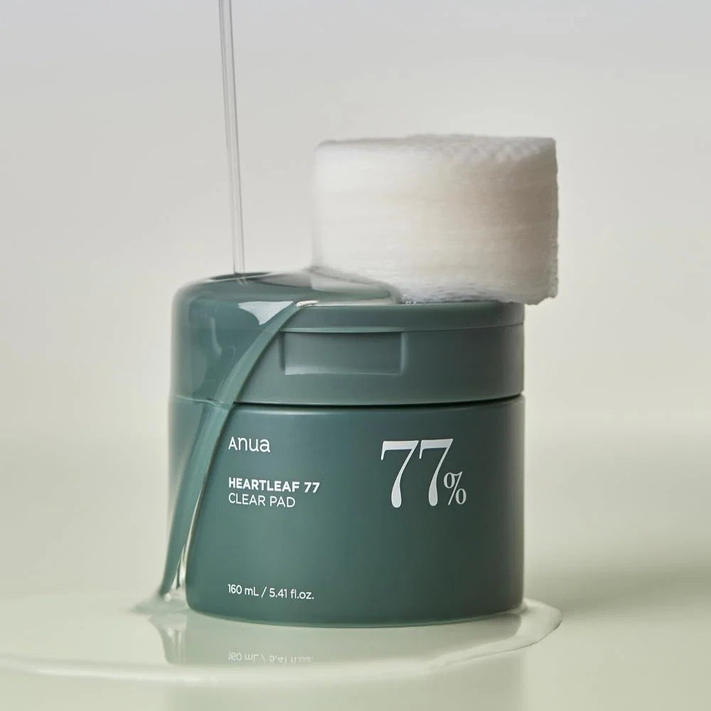 Anua 77% Heartleaf Clear Toner Pads. 160 mL. 70 sheets