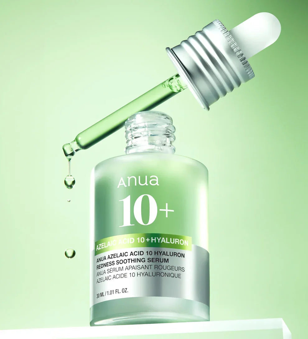 ANUA Azelaic 10 + Hyaluron Redness Soothing Serum (30ml)