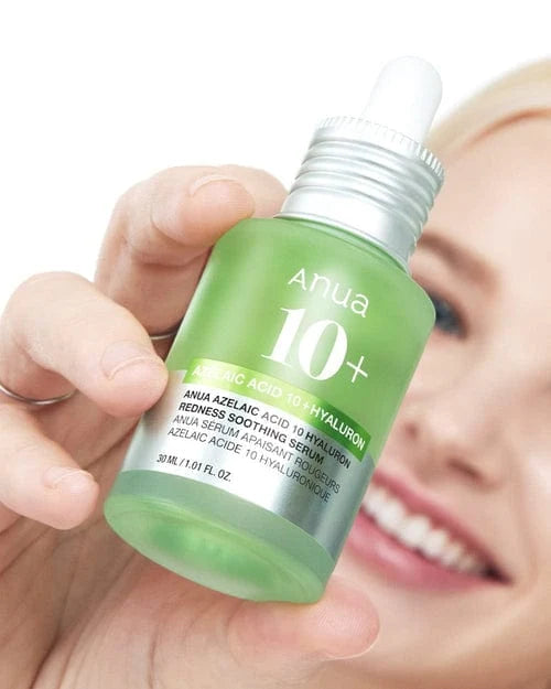 ANUA Azelaic 10 + Hyaluron Redness Soothing Serum (30ml)