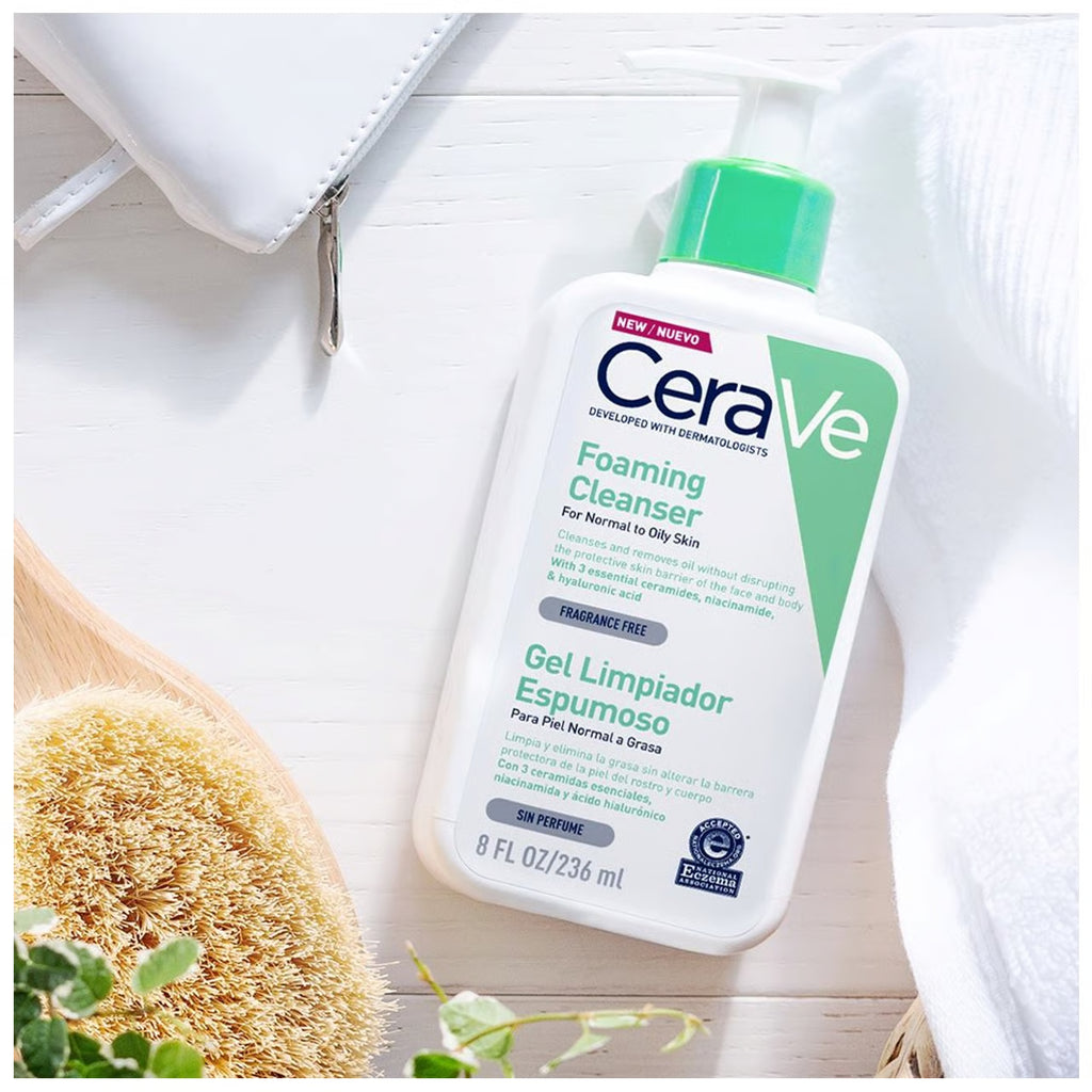 Cera ve foaming cleanser for normal to oily skin 473 ml jumbo size