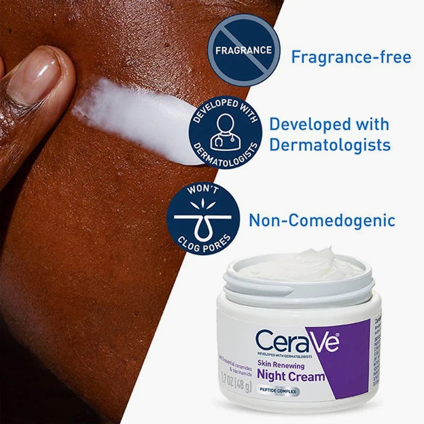 CeraVe Skin Renewing Night Cream – 48g