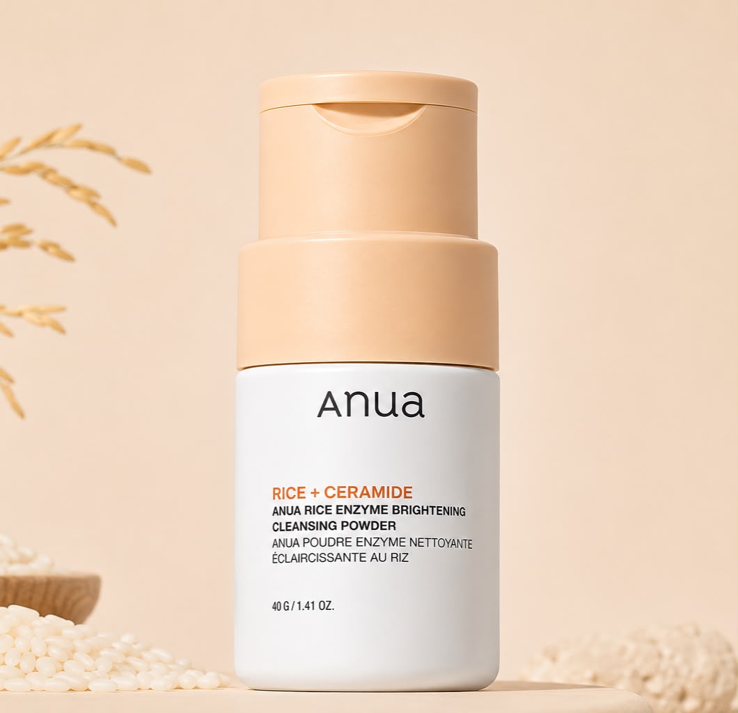 Anua Rice + Ceramide Enzyme Brightening Cleansing Powder – 40 g